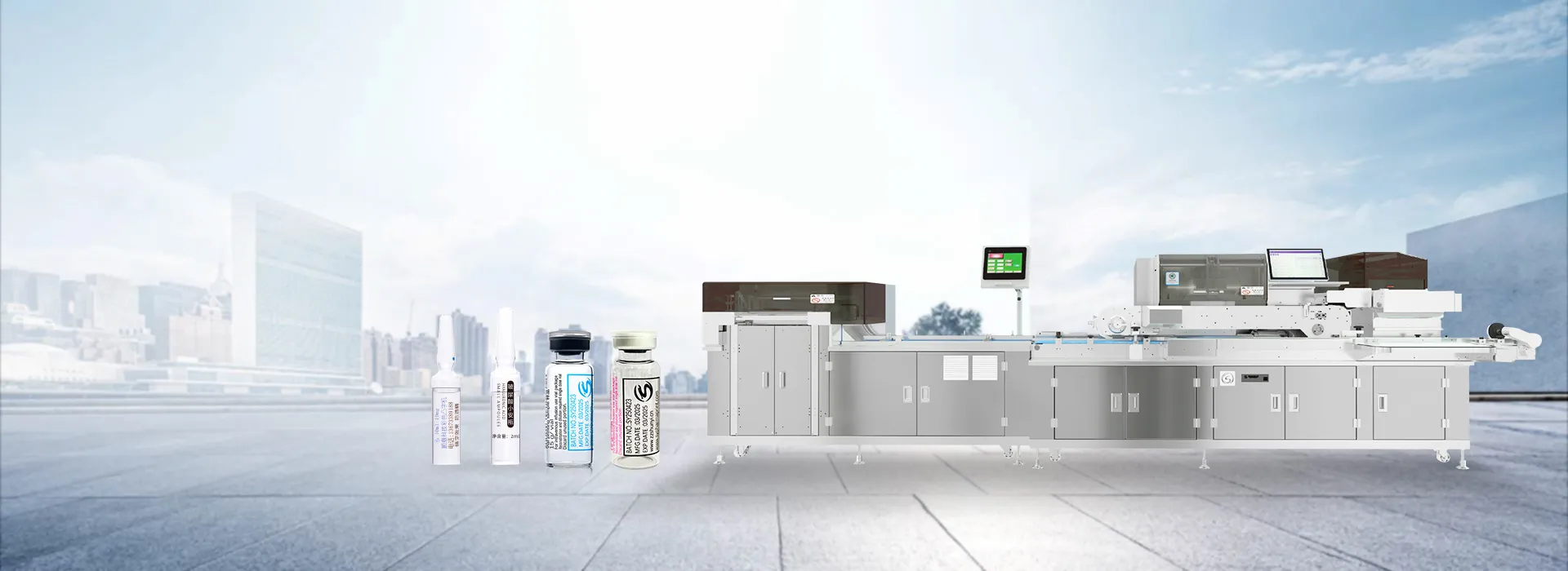 High Speed UV Ampoule Printing Machine